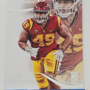Panini Prestige 2023 | #382 Tuli Tuipulotu | Los Angeles Chargers | Carte Rookie