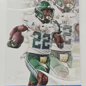 Panini Prestige 2023 | #383 Tyjae Spears | Tennessee Titans | Carte Rookie