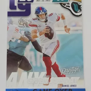 Panini Prestige 2023 | AGS-7 Daniel Jones | New York Giants | Insert Any Given Sunday