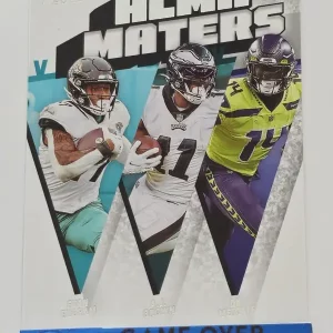 Panini Prestige 2023 | AM-18 A.J. Brown - DK Metcalf - Evan Engram | Insert Alma Maters