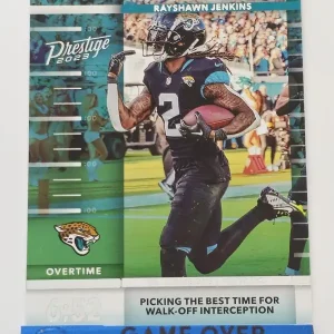 Panini Prestige 2023 | TS-7 Rayshawn Jenkins | Jacksonville Jaguars | Insert Time Stamped