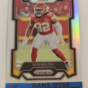 Panini Prizm Football 2023 | #148 Nick Bolton | Kansas City Chiefs | Parallel Silver Prizm