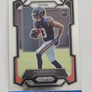 Panini Prizm Football 2023 | #315 Tyler Scott | Chicago Bears | Carte Rookie
