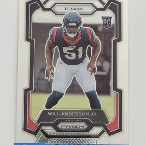 Panini Prizm Football 2023 | #342 Will Anderson Jr. | Houston Texans | Carte Rookie