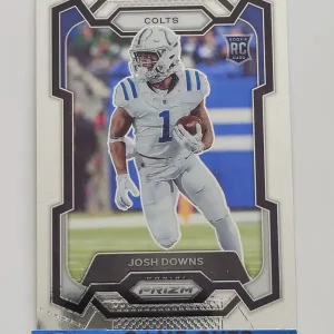 Panini Prizm Football 2023 | #345 Josh Downs | Indianapolis Colts | Carte Rookie