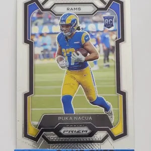 Panini Prizm Football 2023 | #357 Puka Nacua - Los Angeles Rams | Rookie Card