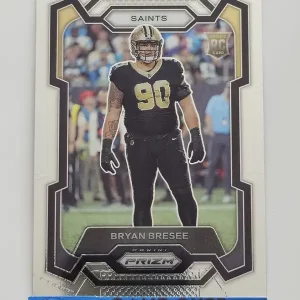 Panini Prizm Football 2023 | #372 Bryan Bresee | New Orleans Saints | Carte Rookie