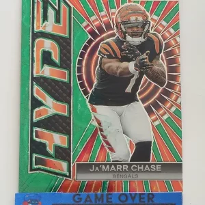 Panini Prizm Football 2023 | H-8 Ja'Marr Chase | Cincinnati Bengals | Insert Hype Green Prizm