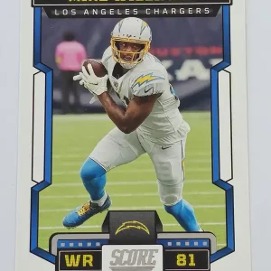 Panini Score Football 2023 | #147 Mike Williams | Los Angeles Chargers