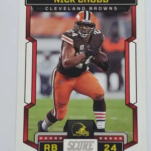 Panini Score Football 2023 | #207 Nick Chubb | Cleveland Browns