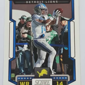 Panini Score Football 2023 | #80 Amon-Ra St. Brown | Detroit Lions