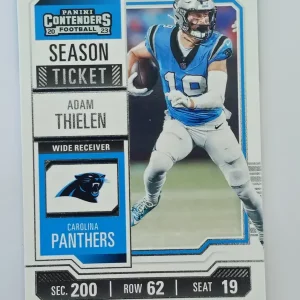 Panini Contenders Football 2023 | #14 Adam Thielen | Carolina Panthers | Game Over Sports Cards site de vente de cartes à collectionner NFL Football Américain