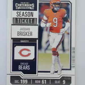 Panini Contenders Football 2023 | #19 Jaquan Brisker | Chicago Bears | Game Over Sports Cards site de vente de cartes à collectionner NFL Football Américain