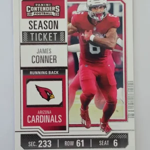 Panini Contenders Football 2023 | #2 James Conner | Arizona Cardinals | Game Over Sports Cards site de vente de cartes à collectionner NFL Football Américain
