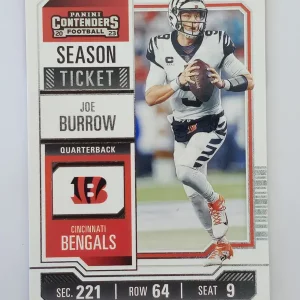 Panini Contenders Football 2023 | #22 Joe Burrow | Cincinnati Bengals | Game Over Sports Cards site de vente de cartes à collectionner NFL Football Américain