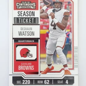 Panini Contenders Football 2023 | #24 Deshaun Watson | Cleveland Browns | Game Over Sports Cards site de vente de cartes à collectionner NFL Football Américain