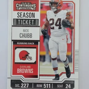 Panini Contenders Football 2023 | #26 Nick Chubb | Cleveland Browns Panini Contenders Football 2023 | #26 Nick Chubb | Cleveland Browns | Game Over Sports Cards site de vente de cartes à collectionner NFL Football Américain