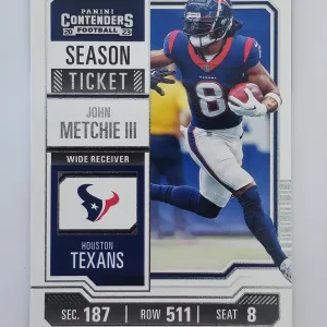 Panini Contenders Football 2023 | #42 John Metchie III | Houston Texans | Game Over Sports Cards site de vente de cartes à collectionner NFL Football Américain