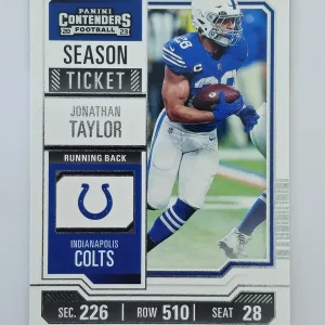 Panini Contenders Football 2023 | #43 Jonathan Taylor | Indianapolis Colts | Game Over Sports Cards site de vente de cartes à collectionner NFL Football Américain