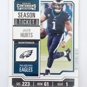 Panini Contenders Football 2023 | #81 Jalen Hurts | Philadelphia Eagles | Game Over Sports Cards site de vente de cartes à collectionner NFL Football Américain