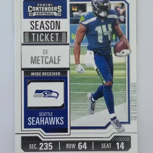 Panini Contenders Football 2023 | #89 DK Metcalf | Seattle Seahawks | Game Over Sports Cards site de vente de cartes à collectionner NFL Football Américain