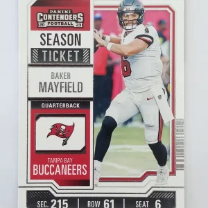 Panini Contenders Football 2023 | #92 Baker Mayfield | Tampa Bay Buccaneers | Game Over Sports Cards site de vente de cartes à collectionner NFL Football Américain