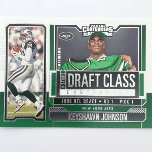 Panini Contenders Football 2023 | #HDC-KJ Keyshawn Johnson | New York Jets | Historic Draft Class Contenders | Game Over Sports Cards site de vente de cartes à collectionner NFL Football Américain