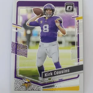 Panini Donruss Optic Football 2023 | #126 Kirk Cousins | Minnesota Vikings | Game Over Sports Cards site de vente de cartes à collectionner NFL Football Américain