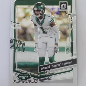 Panini Donruss Optic Football 2023 | #149 Ahmad “Sauce” Gardner | New York Jets | Game Over Sports Cards site de vente de cartes à collectionner NFL Football Américain