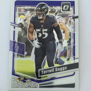 Panini Donruss Optic Football 2023 | #19 Terrell Suggs | Baltimore Ravens | Game Over Sports Cards site de vente de cartes à collectionner NFL Football Américain