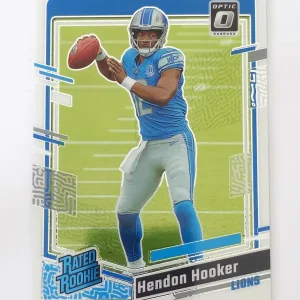 Panini Donruss Optic Football 2023 | #234 Hendon Hooker | Detroit Lions | Rated Rookie | Game Over Sports Cards site de vente de cartes à collectionner NFL Football Américain