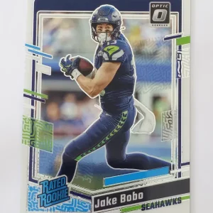 Panini Donruss Optic Football 2023 | #288 Jake Bobo | Seattle Seahawks | Rated Rookie | Game Over Sports Cards site de vente de cartes à collectionner NFL Football Américain