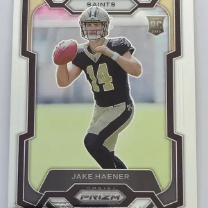 Panini Prizm Football 2023 | #374 Jake Haener | New Orleans Saints | Carte Rookie