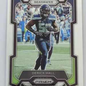 Panini Prizm Football 2023 | #388 Derick Hall | Seattle Seahawks | Carte Rookie