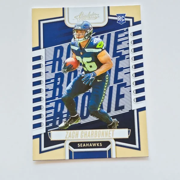 Panini Absolute Football 2023 | #119 Zach Charbonnet | Seattle Seahawks | Carte Rookie