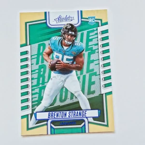 Panini Absolute Football 2023 | #176 Brenton Strange - Jacksonville Jaguars | Carte Rookie Blue