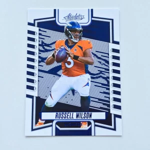 Panini Absolute Football 2023 | #4 Russell Wilson - Denver Broncos | Blue