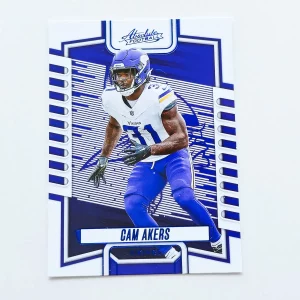 Panini Absolute Football 2023 | #44 Cam Akers | Minnesota Vikings | Parallel Blue
