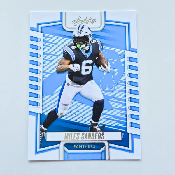 Panini Absolute Football 2023 | #48 Miles Sanders | Carolina Panthers