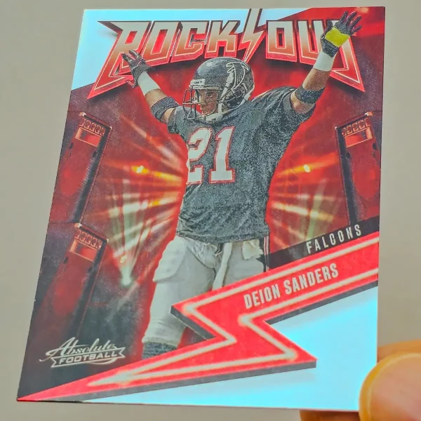 Panini Absolute Football 2023 | #5 Deion Sanders | Atlanta Falcons | Rock Out