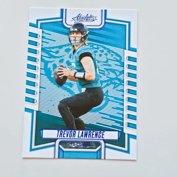 Panini Absolute Football 2023 | #6 Trevor Lawrence | Jacksonville Jaguars | Parallel Blue