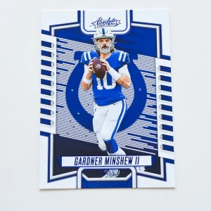 Panini Absolute Football 2023 | #7 Gardner Minshew | Indianapolis Colts | Parallel Blue