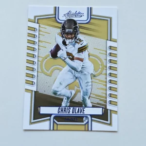 Panini Absolute Football 2023 | #72 Chris Olave - New Orleans Saints | Blue