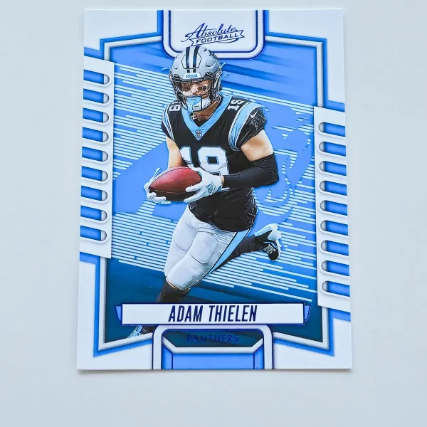 Panini Absolute Football 2023 | #73 Adam Thielen | Carolina Panthers | Parallel Blue