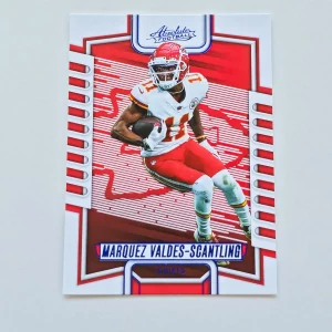 Panini Absolute Football 2023 | #77 Marquez Valdes-Scantling | Kansas City Chiefs | Parallel Blue