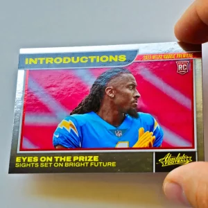 Panini Absolute Football 2023 | #9 Quentin Johnston | Los Angeles Chargers | Introductions Rookie Premiere