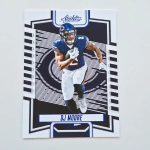 Panini Absolute Football 2023 | #93 DJ Moore | Chicago Bears | Parallel Blue