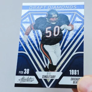 Panini Absolute Football 2023 | DD-14 Mike Singletary | Chicago Bears | Draft Diamonds