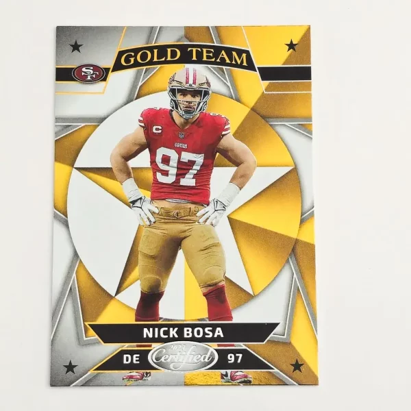 Panini Certified Football 2023 | GT-16 Nick Bosa | San Francisco 49ers | Gold Team