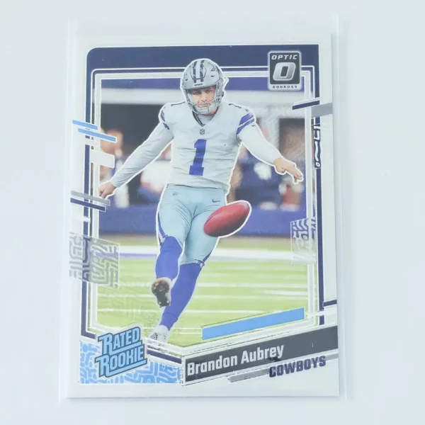 Panini Donruss Optic Football 2023 | #226 Brandon Aubrey | Dallas Cowboys | Rated Rookie
